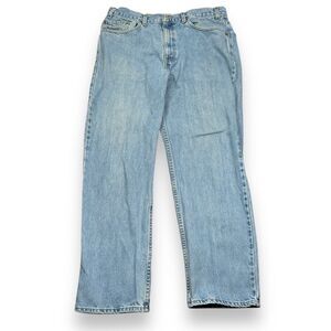Vintage Levis 550 Jeans Mens 38 x 30 Blue Denim Cotton Straight USA 90s Relaxed